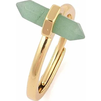 Kouzelnická sada Prsten pro čarodějku Avanturín zelený 54 mm - 58 mm (US 7 - US 9)