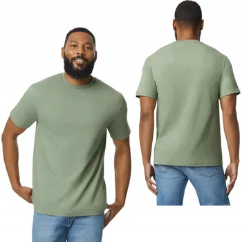 Pánské tričko Pánské tričko Gildan SOFSTYLE GI6500 ZELEŇ Vojenská Sage L