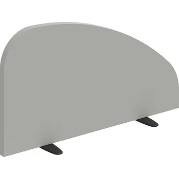 PA 800 S – Paraván na desku 75 cm - Šedá , Černý kov