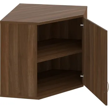 Policová skříň SRV 2 01 P H – Skříň vnitřní roh pravá 76,8 cm - Ořech , Ořech , USN – Hobis