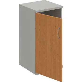 Policová skříň S 2 40 01 L – Skříň policová dvéřová 76,8 × 40 cm - Olše , Šedá , USN – Hobis