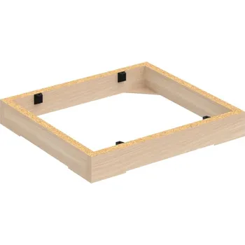 Policová skříň S 400 – Sokl 40 × 36 × 5 cm - Akát