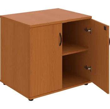 SPZ 80 60 P – Skříňka ke stolu, zavřená, š. 80 cm, léta podél - Třešeň , Třešeň , UCO – černá