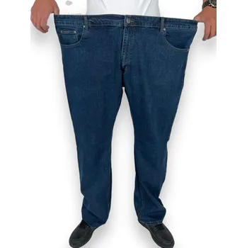 Harpia Pánské modré nadměrné džíny 01 Barva: Modrá, Velikost: 45