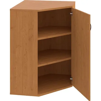 Policová skříň SRV 3 01 P – Skříň vnitřní roh pravá 115,2 cm - Olše , Olše , UCO – černá