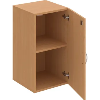 Policová skříň DZ 2 40 01 – Skříň policová dvéřová 74 × 40 cm - Buk , Buk , USN – Hobis