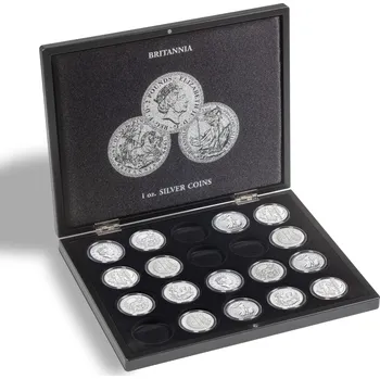 Dárková krabička Krabička na 20 britských stříbrných mincí Britannia