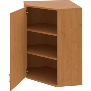 Policová skříň SRV 3 01 L H – Skříň vnitřní roh levá 115,2 cm - Olše , Olše , USH – hranatá