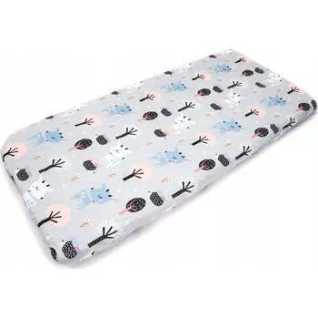 Prostěradlo PROSTĚRADLO DO KOLÉBKY 90x40 cm BAVLNA Kerstin