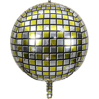 dobirkov.cz Balón DISCO BALL 55 cm zlatá/stříbrná