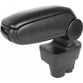 Loketní opěrka Loketní opěrka do auta z ekokůže černá pro Peugeot 207, 207CC, 207SW