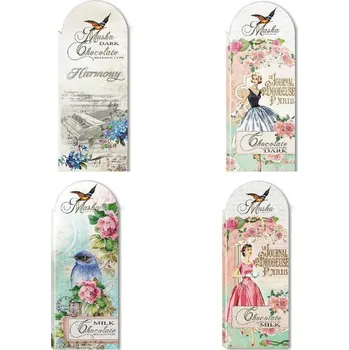 Čokoláda Ručně odlévaná belgická hořká čokoláda, retro [Jamira, 100 g]