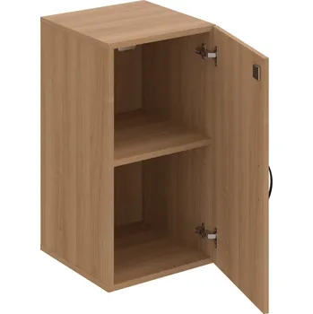 Policová skříň DZ 2 40 01 – Skříň policová dvéřová 74 × 40 cm - Višeň , Višeň , UCO – černá