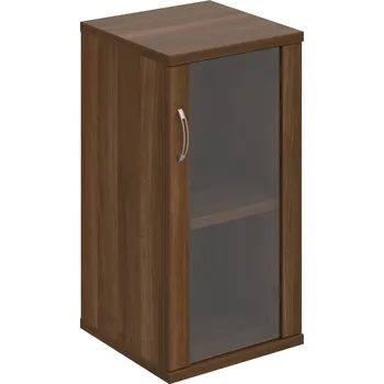 Policová skříň S 2 40 02 P – Skříň policová dvéřová 76,8 × 40 cm - Ořech , Ořech , USN – Hobis