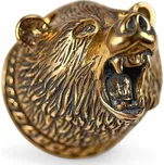Drakkaria BERSEKER, medvěd s raně středověkými ornamenty, bronz