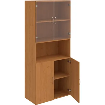 Policová skříň D 5 80 07 – Skříň policová dvéřová 185 × 80 cm - Olše , Olše , USN – Hobis