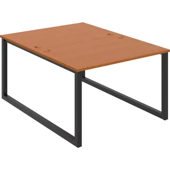 Psací stůl USD O 1200 – Stůl pracovní 120 × 160 cm - Třešeň , Černý kov