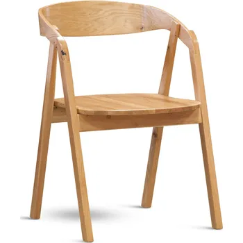 Jídelní stůl GURU dub XL – celodřevěné křesílko