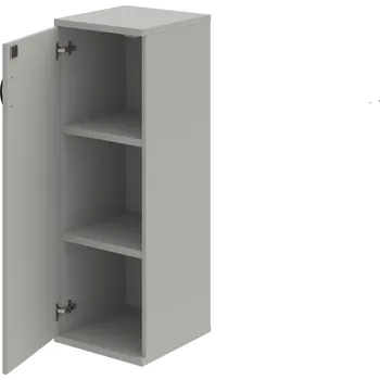Policová skříň SZ 3 40 01 L – Skříň policová dvéřová 115,2 × 40 cm - Šedá , Šedá , UCO – černá