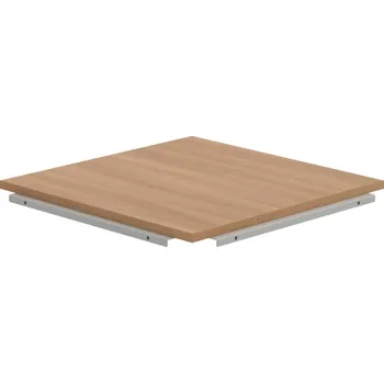 Jednací stůl CP 800 – Stůl spojovací 80 cm - Višeň , Šedý kov