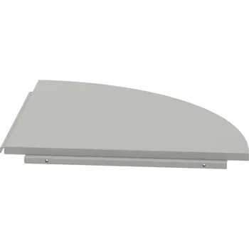 Jednací stůl CP 900 P – Stůl spojovací pravý - Šedá , Šedý kov