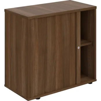 SPRZ 80 40 L – Skříňka ke stolu, roletová, levá, š. 80 cm - Ořech , Ořech , Ořech