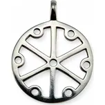 Drakkaria GROMOVITI, HROMOVÉ SYMBOLY, slovanský stříbrný přívěsek, Ag 925