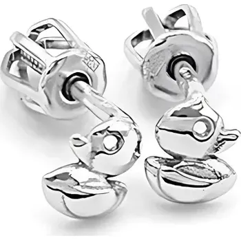 Náušnice Náušnice z bílého zlata, kačenky na šroubek 0,88g