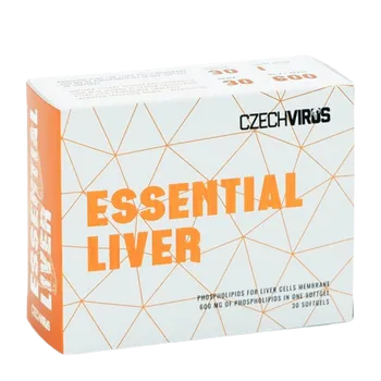 Fitness strava Czech Virus Essential Liver - 30 tobolek