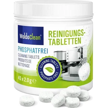 WoldoClean Čistící tablety do kávovaru bez fosfátu 45 ks