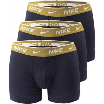 Boxerky Pánské boxerky Nike Trunk 3PK Sada 3 páry Černé M