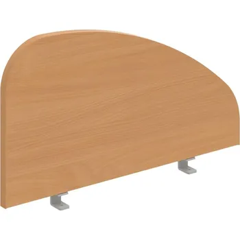 PA 800 H – Paraván na hranu 75 cm - Buk , Šedý kov