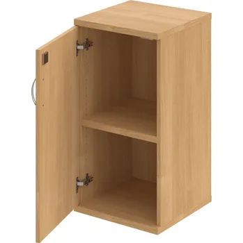 Policová skříň SZ 2 40 01 L – Skříň policová dvéřová 76,8 × 40 cm - Dub , Dub , USN – Hobis