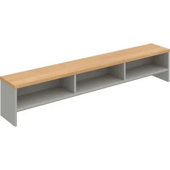 Psací stůl NA 1600 – Nastavba stolová 160 cm - Dub , Šedá