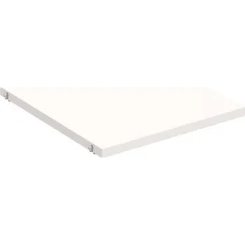 Policová skříň P 40 D – Police volná 40 cm - Bílá