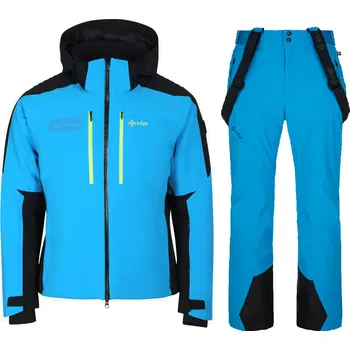 Pánská bunda Pánský lyžařský komplet Dexen BLU L + Ravel BLU L