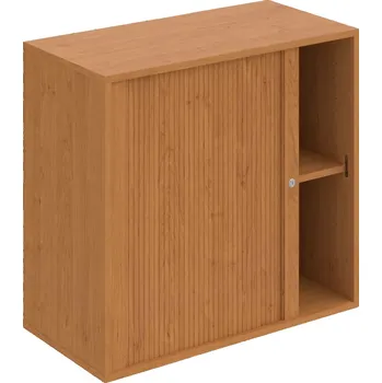 Policová skříň DZ 2 80 03 L – Skříň polic rolet levá 74 × 80 cm - Olše , Olše