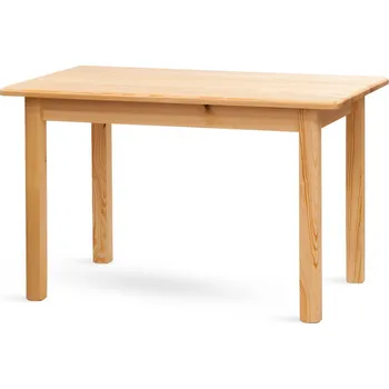 Jídelní stůl PINO Basic – jídelní stůl - borovice , 120 × 75 cm , Bez rozkladu