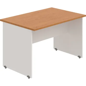 Psací stůl GJ 1200 – Stůl jednací rovný 120 cm - Olše , Bílá