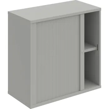 Policová skříň SZ 2 80 03 L – Skříň policová roletová levá 76.8 × 80 cm - Šedá , Šedá