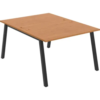 Psací stůl USD A 1200 – Stůl pracovní 120 × 160 cm - Olše , Černý kov