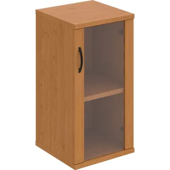 Policová skříň S 2 40 02 P – Skříň policová dvéřová 76,8 × 40 cm - Olše , Olše , UCO – černá