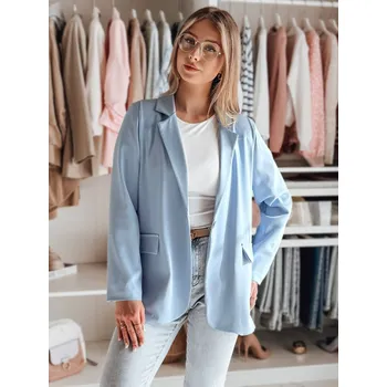 Dámské sako Dámská oversize sako RESIDAL, modrá DStreet modrá 3271320