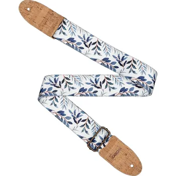 Příslušenství pro strunný nástroj Cascha CGS-VC3 Vegan Cork Kytarový pás Blue Twigs