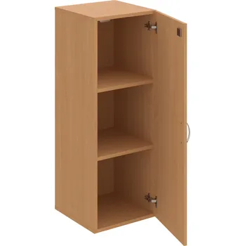 Policová skříň DZ 3 40 01 – Skříň policová dvéřová 111 × 40 cm - Buk , Buk , USN – Hobis