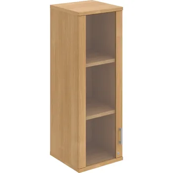 Policová skříň SZ 3 40 02 L H – Skříň policová dvéřová 115,2 × 40 cm - Dub , Dub , USH – hranatá