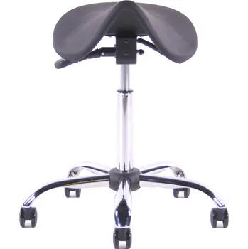 PAD PU Chrom – Dílenská židle