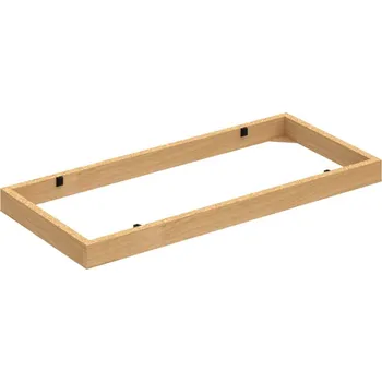 Policová skříň S 800 – Sokl obdélník 80 × 36 cm × 5 cm - Dub