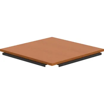 Jednací stůl CP 800 – Stůl spojovací 80 cm - Třešeň , Černý kov