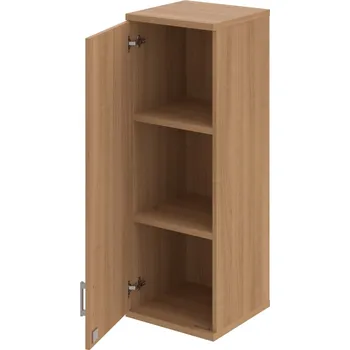 Policová skříň SZ 3 40 01 L H – Skříň policová dvéřová 115,2 × 40 cm - Višeň , Višeň , USH – hranatá